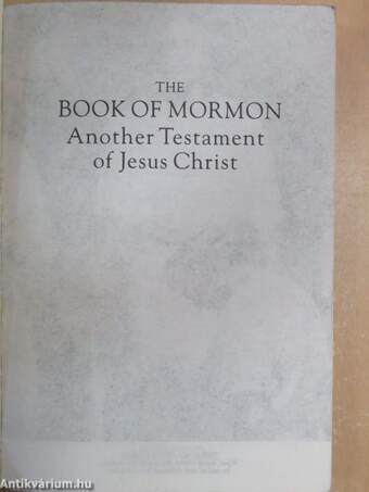 The Book of Mormon