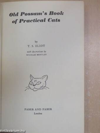 Old Possum’s Book of Practical Cats