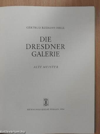 Die Dresdner Galerie