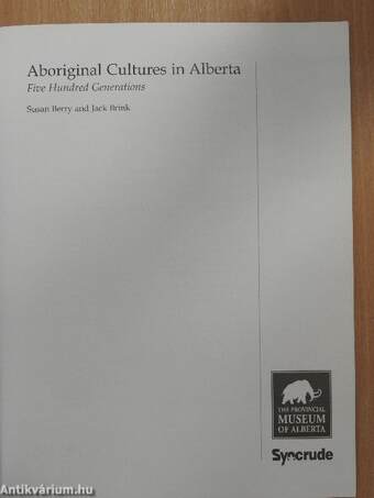 Aboriginal Cultures in Alberta