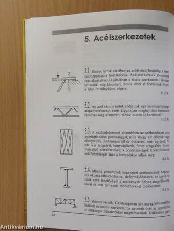 Tapasztalatok és ajánlások tartószerkezetek tervezőinek és építőinek (dedikált példány)