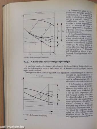 Vegyipari műveleti egységek energetikai analízise (dedikált példány)