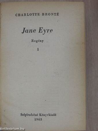 Jane Eyre I-III.