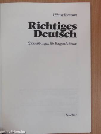 Richtiges Deutsch