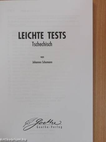 Leichte Tests - Tschechisch