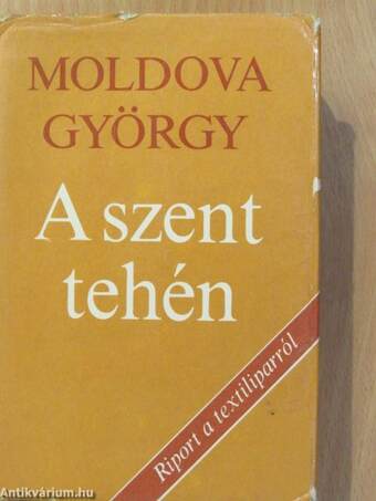 A szent tehén (dedikált példány)