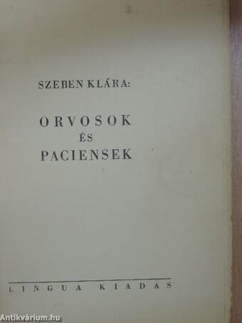 Orvosok és paciensek