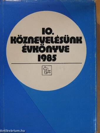 Köznevelésünk évkönyve 1985.