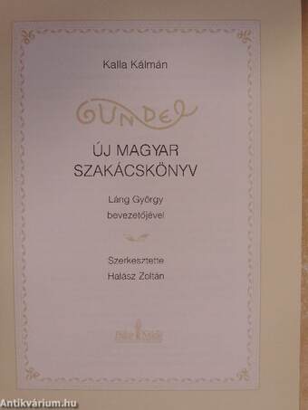 Gundel Új Magyar Szakácskönyv