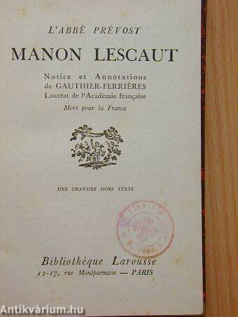 Manon Lescaut