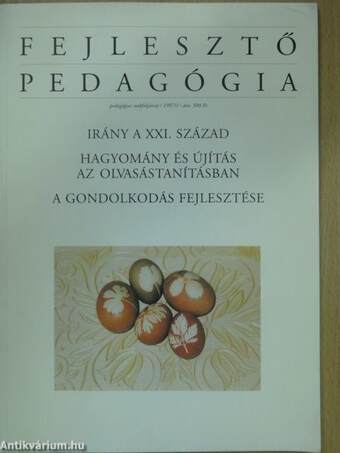 Fejlesztő pedagógia 1997/1.