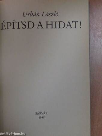 Építsd a hidat!