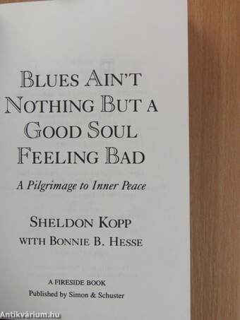 Blues ain't nothing but a good soul feeling bad