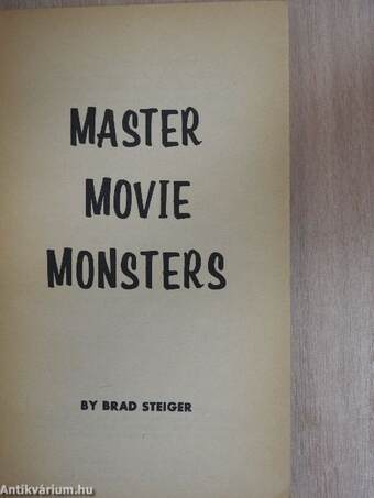 Master Movie Monsters