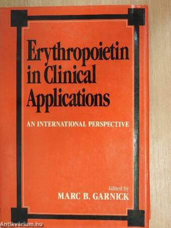 Erythropoietin in Clinical Applications