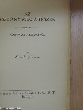 Az asszony meg a fészek