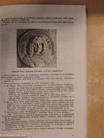 A Zalaegerszegi Zrínyi Miklós Gimnázium Évkönyve az 1948-88. iskolai évekről