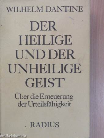 Der heilige und der unheilige Geist