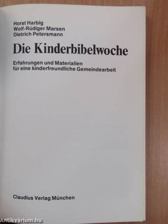 Die Kinderbibelwoche