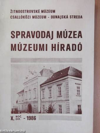 Múzeumi Híradó 1986.
