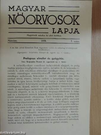 Magyar Nőorvosok Lapja 1938. (nem teljes évfolyam)/Javaslatok a szülésznövendékek kiképzéséhez