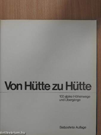 Von Hütte zu Hütte