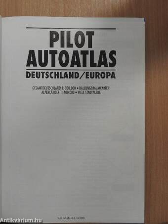 Pilot Autoatlas Deutschland/Europa 93-94