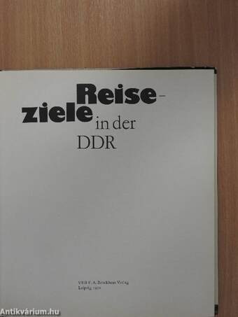 Reiseziele in der DDR