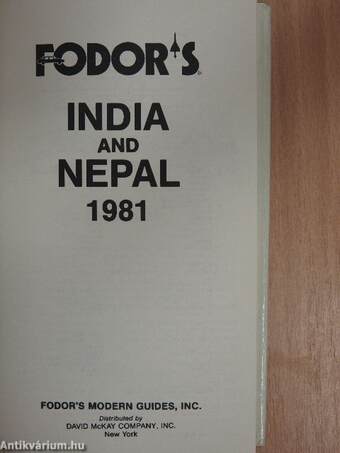 India and Nepal 1981