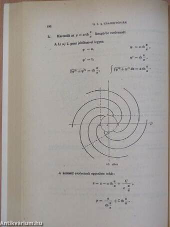 Műszaki matematikai gyakorlatok B. VII./1.