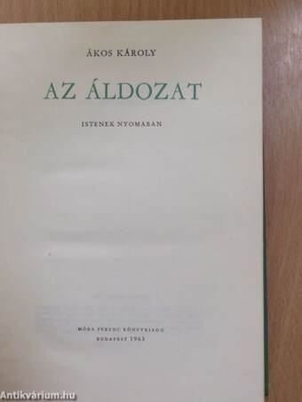 Az áldozat