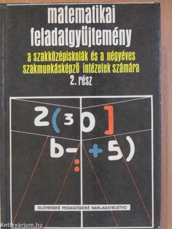 Matematikai feladatgyűjtemény 2.