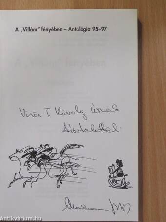 A Villám fényében - Antológia '95-97 (dedikált példány)