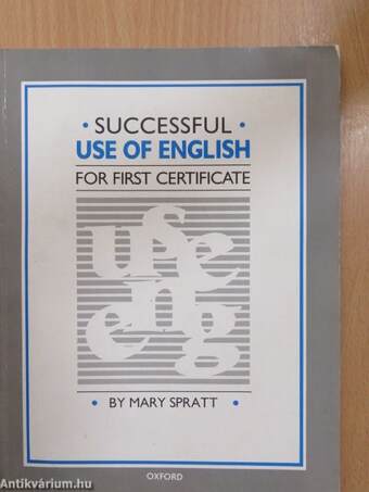 Successful use of English for First Certificate