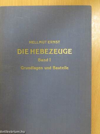 Die Hebezeuge I.