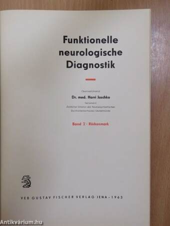 Funktionelle neurologische Diagnostik 2.