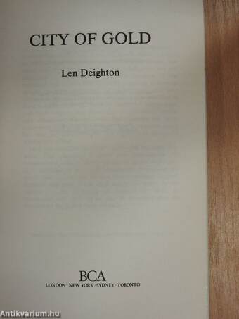 City of Gold