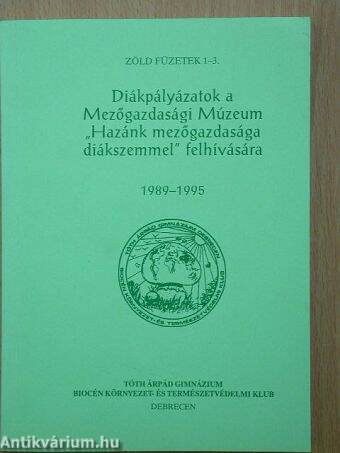 Diákpályázatok a Mezőgazdasági Múzeum "Hazánk mezőgazdasága diákszemmel" felhívására