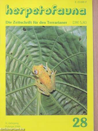 Herpetofauna Februar-Dezember 1984.