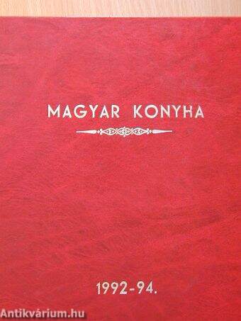 Magyar Konyha 1992-1994. január-december