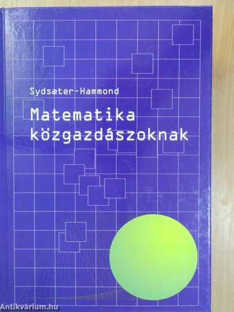 Matematika közgazdászoknak