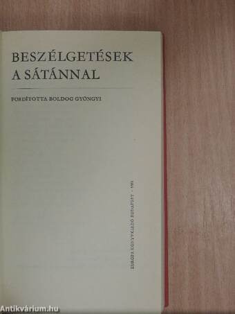 Beszélgetések a sátánnal