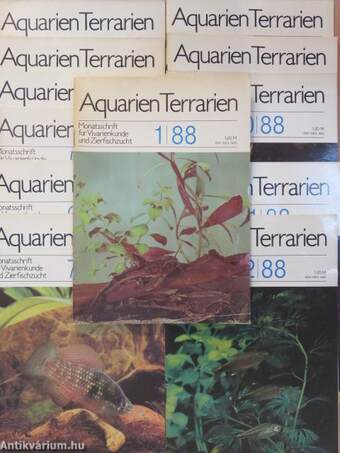 Aquarien Terrarien Januar-Dezember 1988.