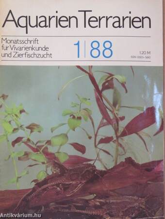 Aquarien Terrarien Januar-Dezember 1988.