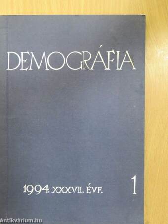 Demográfia 1994/1.