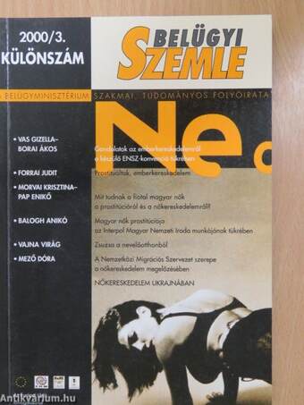 Belügyi Szemle 2000/3. Különszám