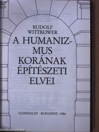 A humanizmus korának építészeti elvei