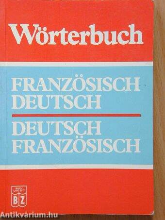 Französisch-Deutsch/Deutsch-Französisch Wörterbuch