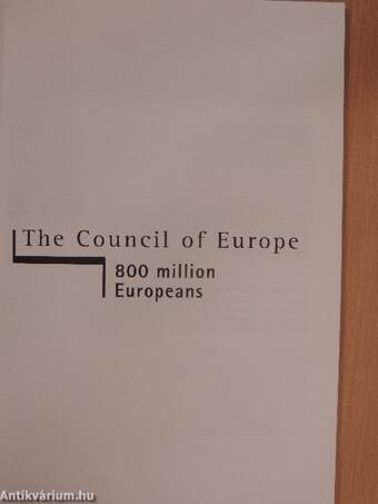 The Council of Europe