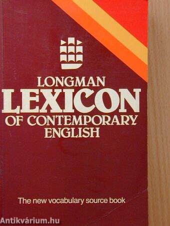 Longman Lexicon of Contemporary English